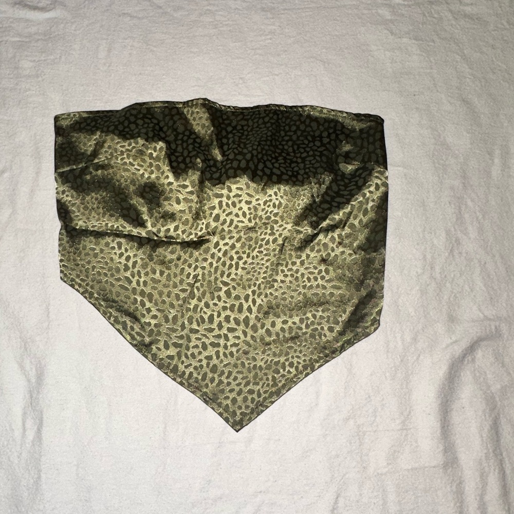 Olive Green Bandana Top